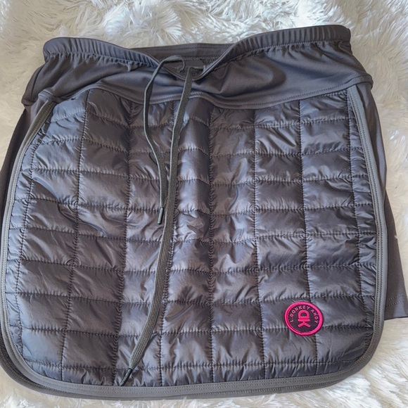 Quilted Skirt - Gray - Picture 1 of 5